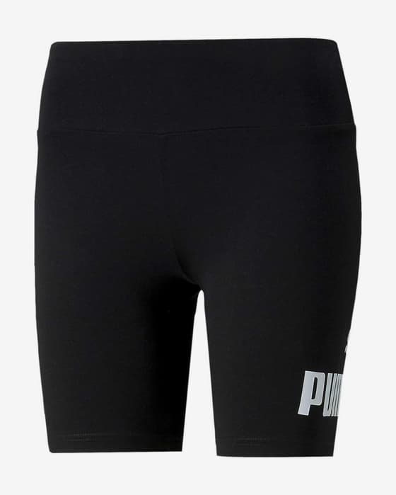 Malla corta Puma Essentials Logo 7 negro mujer