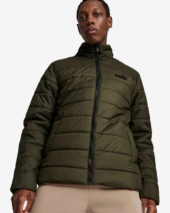 Chaqueta Puma ESS+ Padded verde caqui