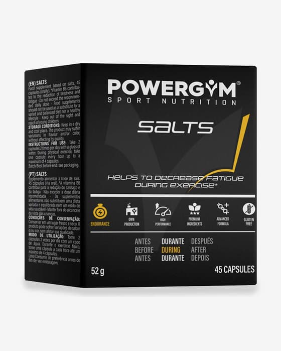 Cápsulas Powergym Salts (45 unidades)