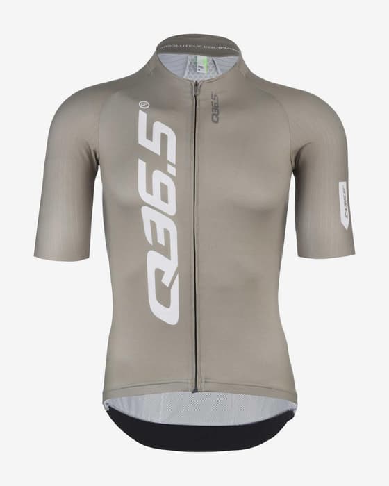 Maillot Q36.5 R2 Signature manche courte gris.