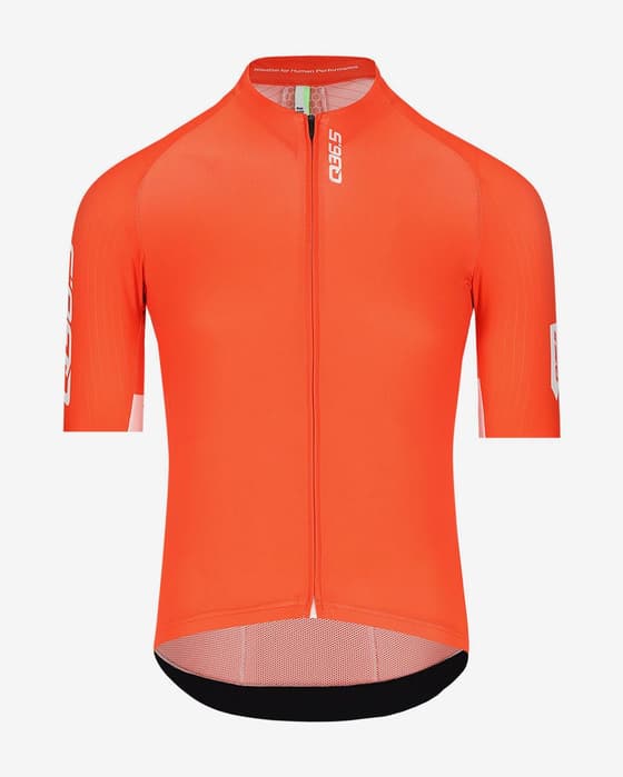 Maillot Q36.5 Gregarius Pro Signature manches courtes orange