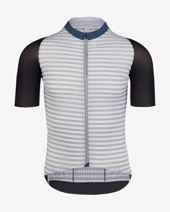 Maillot Q36.5 Clima manche courte blanc noir.