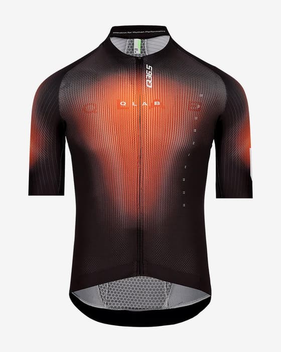 Maillot Q36.5 Gregarius Clima QLAB manches courtes rouge