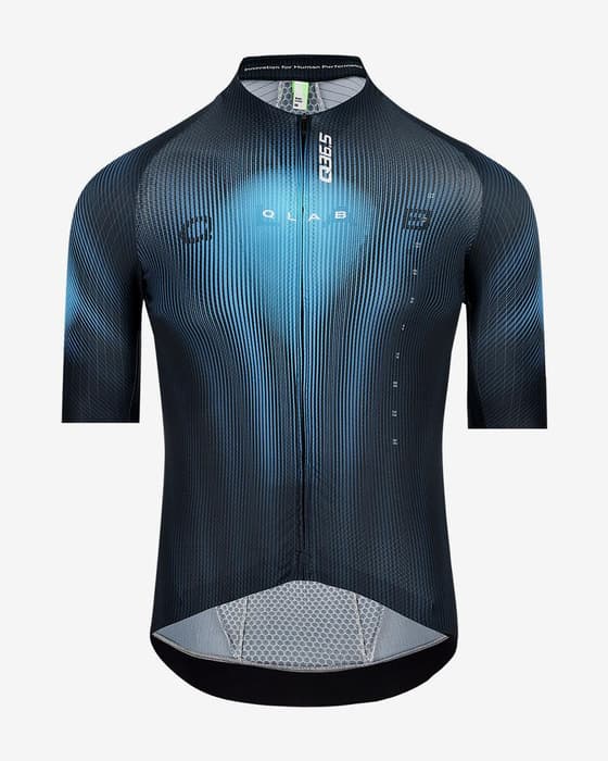 Maillot Q36.5 Gregarius Clima QLAB manches courtes bleu