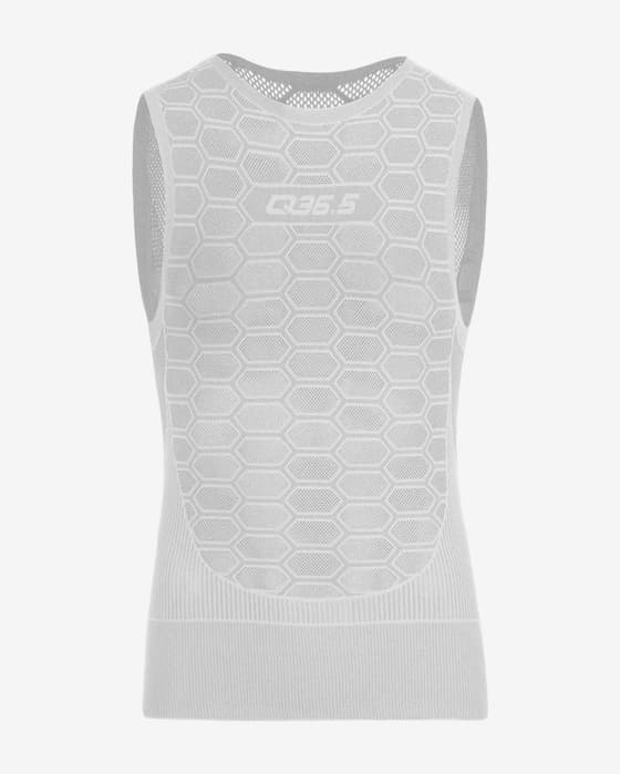 Camiseta interior Q36.5 1 Sleeveless sin mangas blanco