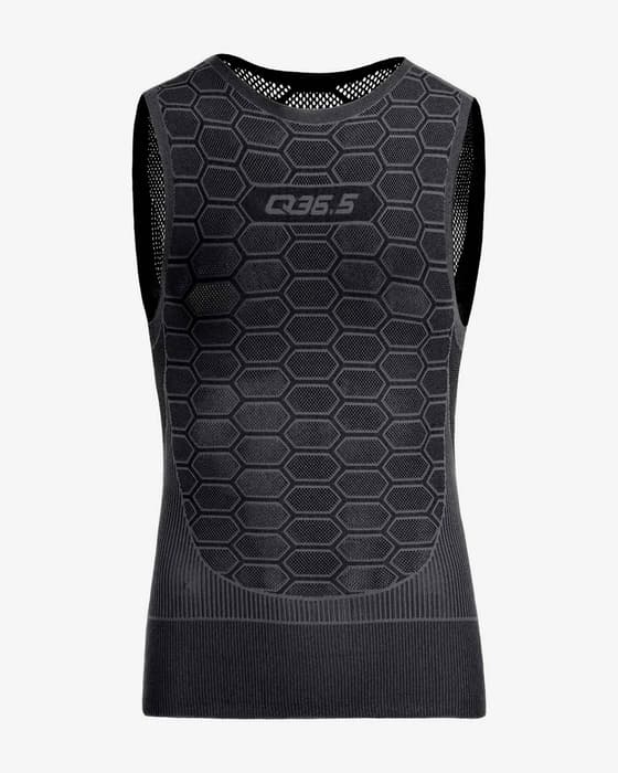 Camiseta interior Q36.5 1 Sleeveless sin mangas negro