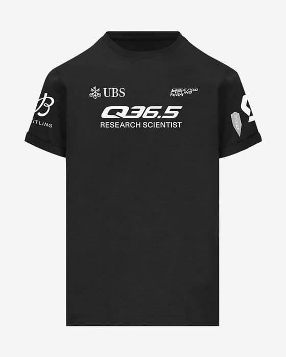 Camiseta Q36.5 Pro Cycling Team 2025 manga corta blanco