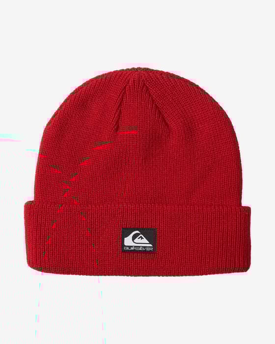 Gorro Quiksilver Performer rojo mate