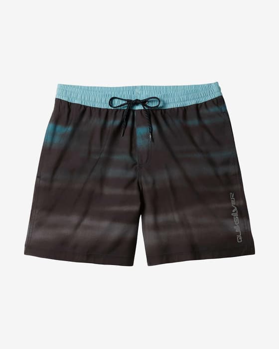 Maillot de bain Quiksilver Everyday Fade Volley noir bleu.