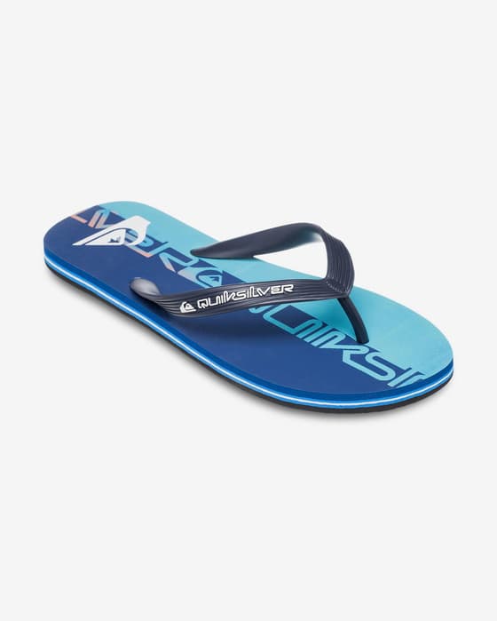 Chanclas Quiksilver Molokai Art 25 azul claro oscuro