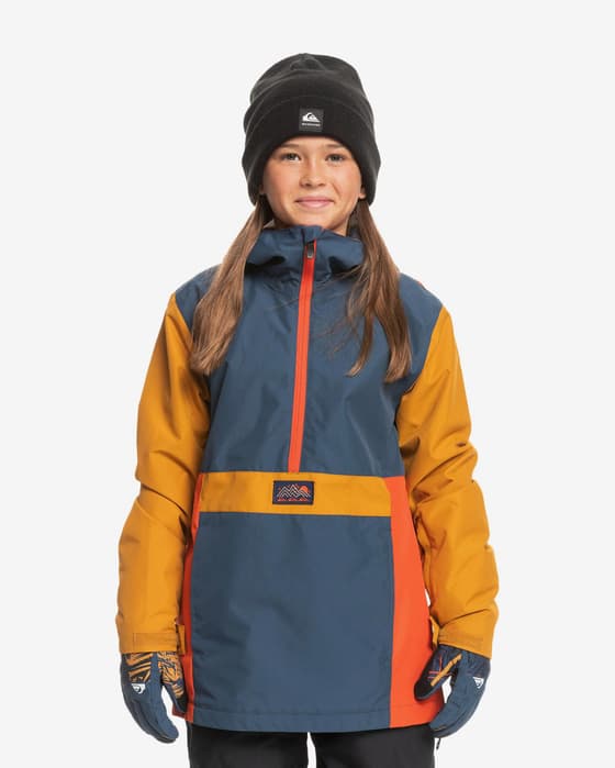 Chaqueta Quiksilver Steeze amarillo azul Infantil