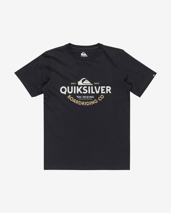 Quiksilver Typed Out T-shirt short sleeve navy blue Kids