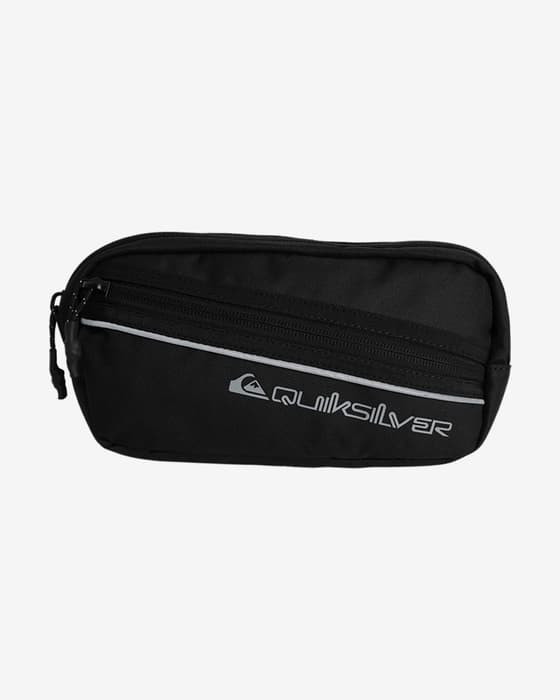 Riñonera Quiksilver Jungler III negro blanco