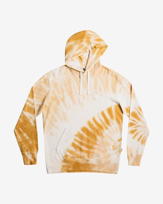 Sudadera con capucha Quiksilver Natural amarillo blanco