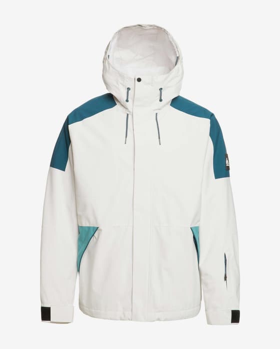 Chaqueta Quiksilver Radicalo blanco azul