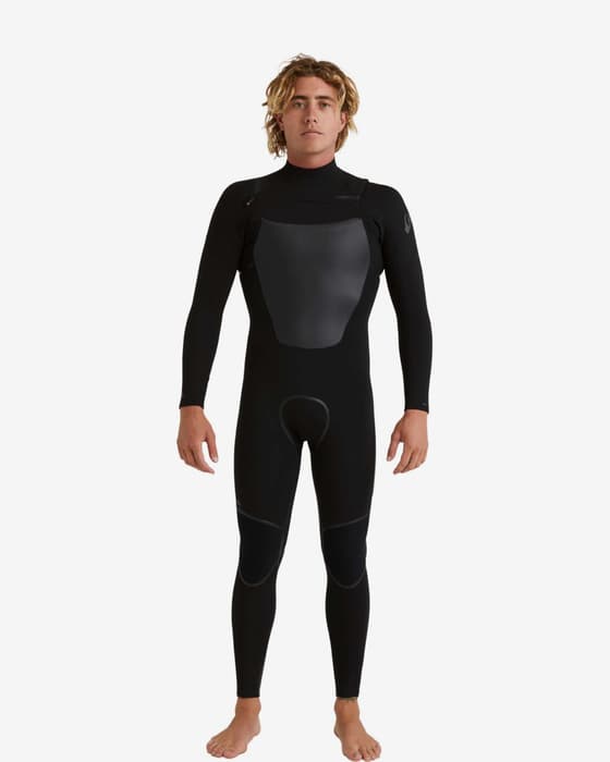 Traje neopreno Quiksilver Marathon Sessions 4/3mm negro gris