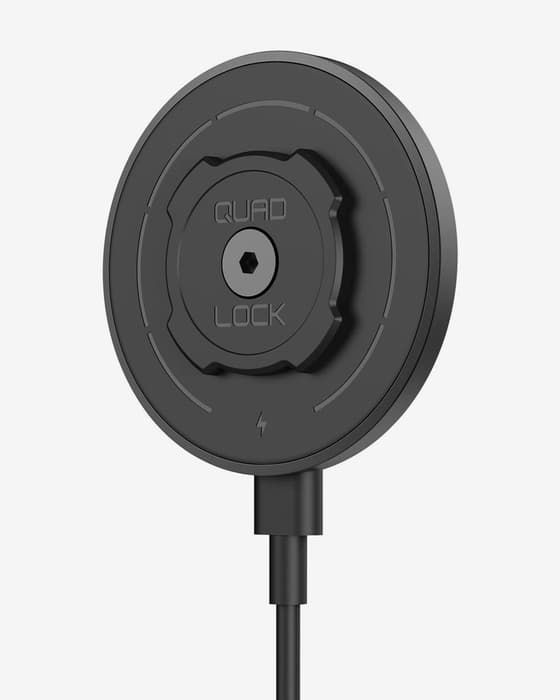 Cabezal de carga inalámbrica Quad Lock MAG negro