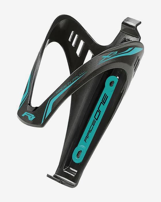Race One X3 Race Bottle Cage Black Light Blue
