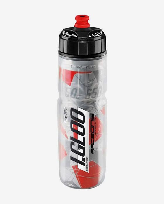 Race One I.Gloo Thermal 650 ml Bottle Grey Red