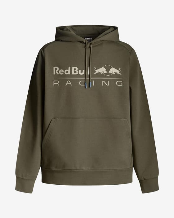 Sudadera con capucha Red Bull Racing x Pepe Jeans Team Logo verde oliva