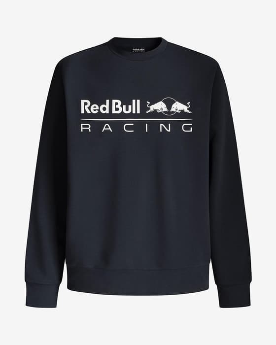 Sudadera Red Bull Racing x Pepe Jeans Team Logo Crew azul marino blanco