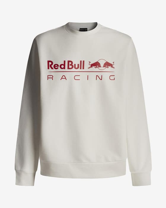 Sudadera Red Bull Racing x Pepe Jeans Team Logo Crew blanco rojo