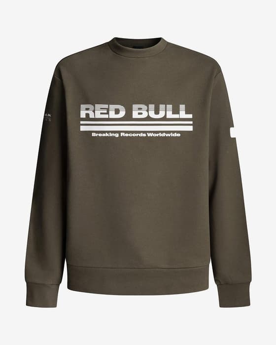 Sudadera Red Bull Racing x Pepe Jeans Dynamic Fade Crew marrón