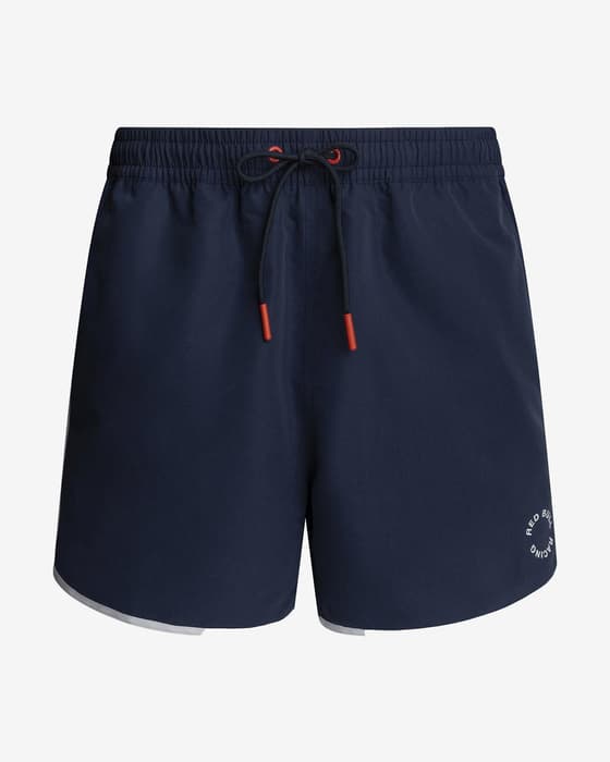 Bañador Red Bull Racing x Pepe Jeans Piping azul marino rojo