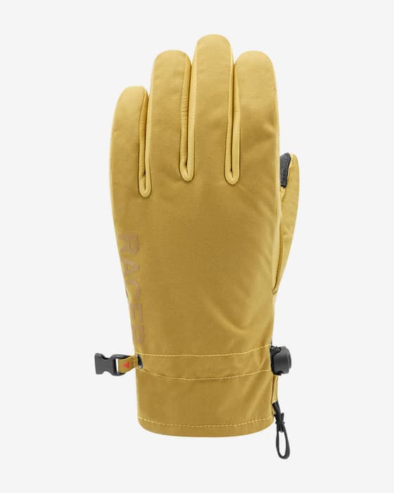 Guantes Racer Lodge marrón claro