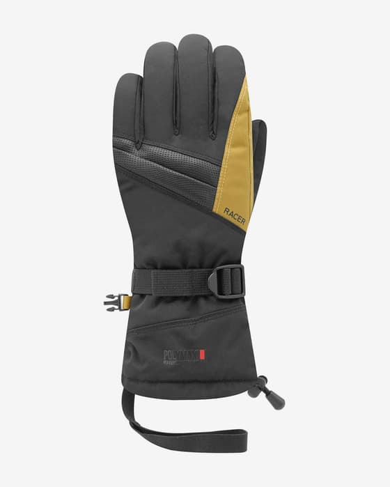 Guantes Racer Logic 4 negro marrón