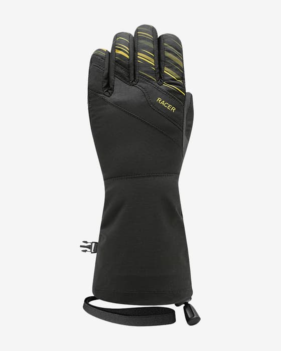 Guantes Racer Okow 4 negro verde infantil