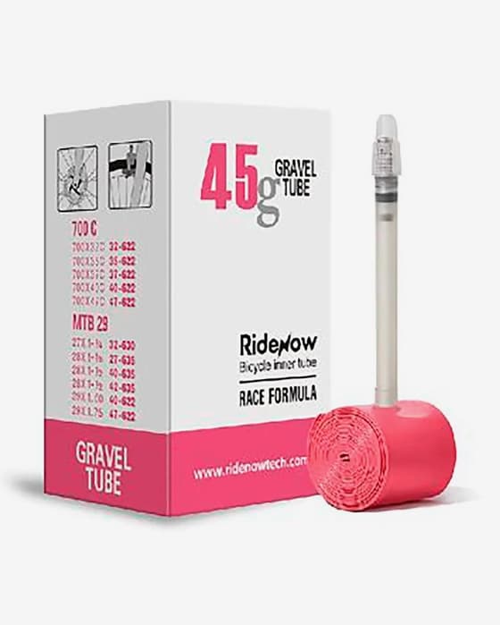 Cámara Ridenow TPU Gravel 28" Válvula Presta 65 mm