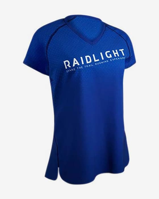 Raidlight Coolmax Eco Short Sleeve T-Shirt Electric Blue Women