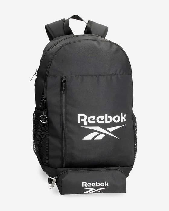 Mochila Reebok 2 negro blanco