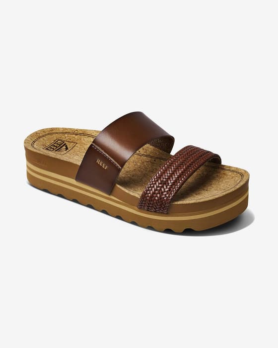 Sandalias Reef Cushion Vista Hi marrón mujer