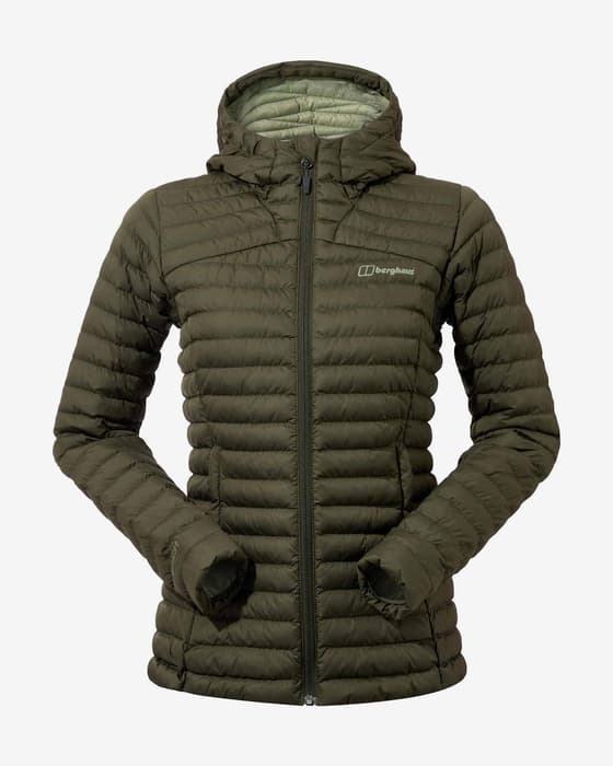 Giacca Berghaus Nula Micro SYN donna verde scuro