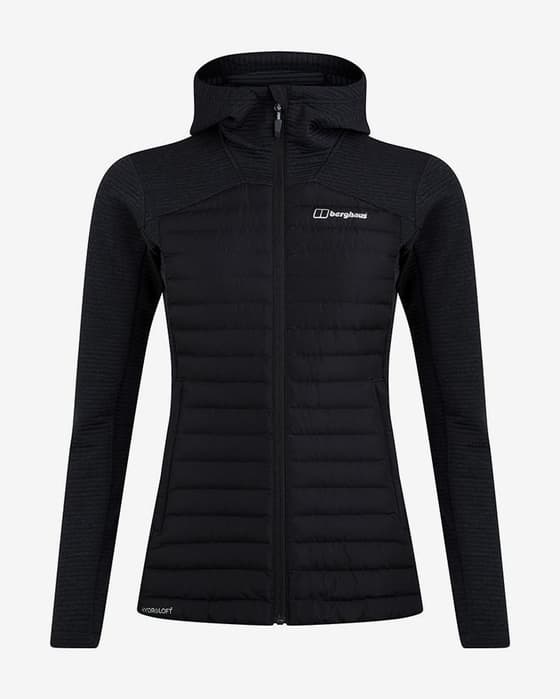 Giacca Berghaus Nula Hybrid Syn nero donna