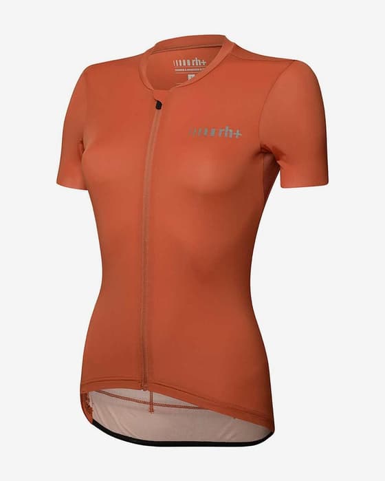 Maillot rh+ SupLightEvo manche courte orange femme