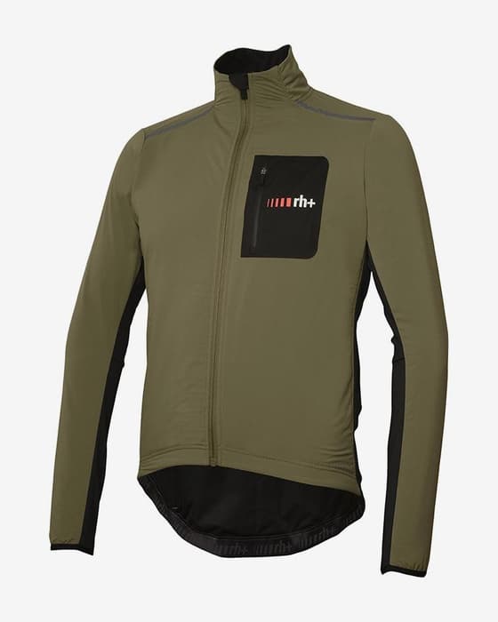 Gilet rh+ All Road Alpha vert grisâtre noir