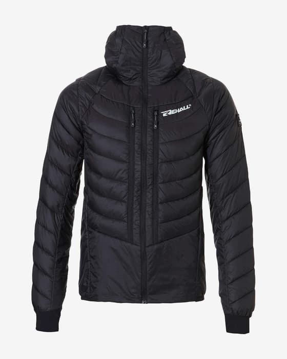 Chaqueta con capucha Rehall POKE-R negro puro blanco