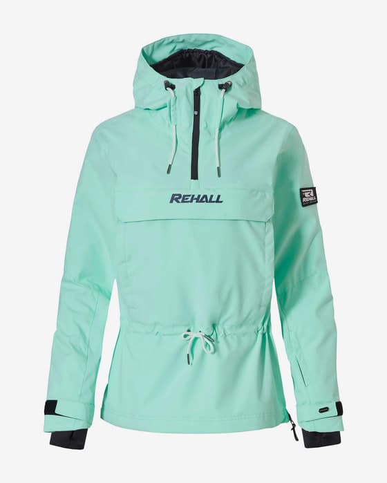 Chaqueta con capucha Rehall LOIZA-R azul claro mujer