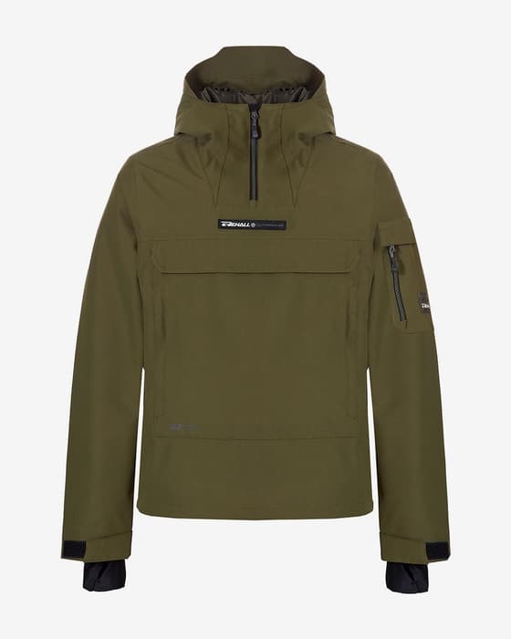 Chaqueta con capucha Rehall TABOR-R verde