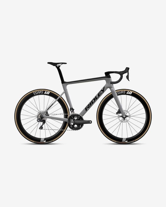 Bicicleta Carretera Ridley Falcon RS Disc Ultegra DI2 gris