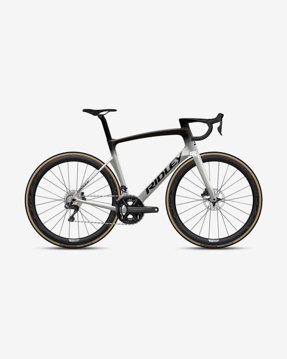 Bicicleta Carretera Ridley Noah Fast Shimano Ultegra DI2 gris negro