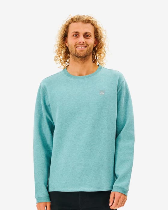 Rip Curl VaporCool Crew Sweatshirt Light Blue