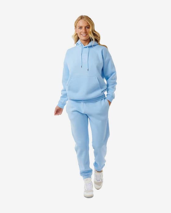 Pantalón largo Rip Curl Icons of surf azul claro mujer