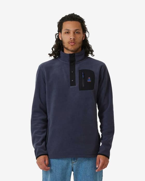 Rip Curl Search Half Zip fleece navy blue