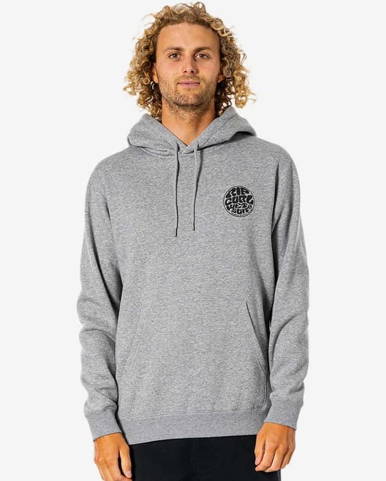 Rip Curl Wetsuit Icon Hoodie Grey Black