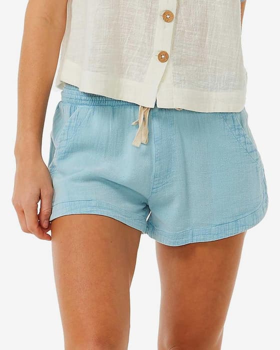 Pantalón Corto Rip Curl Classic Surf azul claro mujer
