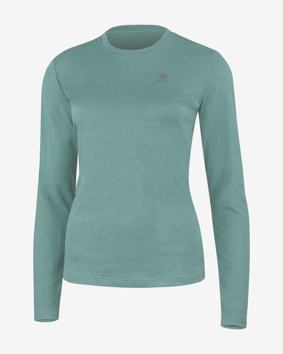Camiseta Reld Trentino manga larga turquesa mujer